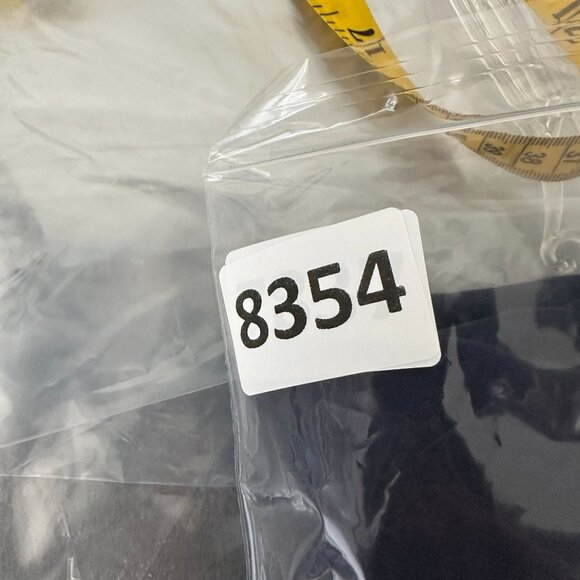 Cato Plus Blue Shimmer Blouse NWT Long Sleeve Button Up Shoulder Pads Retro Glam - Picture 9 of 9